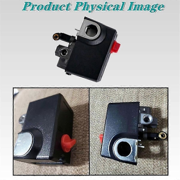 Uppgraderad tryckströmbrytare, ersätter kompatibel med Condor MDR 11/11 EA, 26 AMPS 120-155 PSI 120/240 Volt