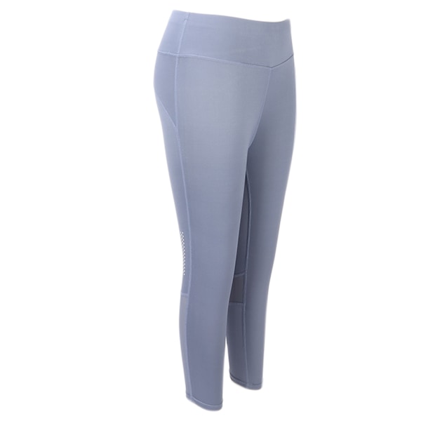 Åndbare Cropped Sport Leggings Butt Lifting Hurtigtørrende Elastiske Dame Stramme Stretch LeggingsM