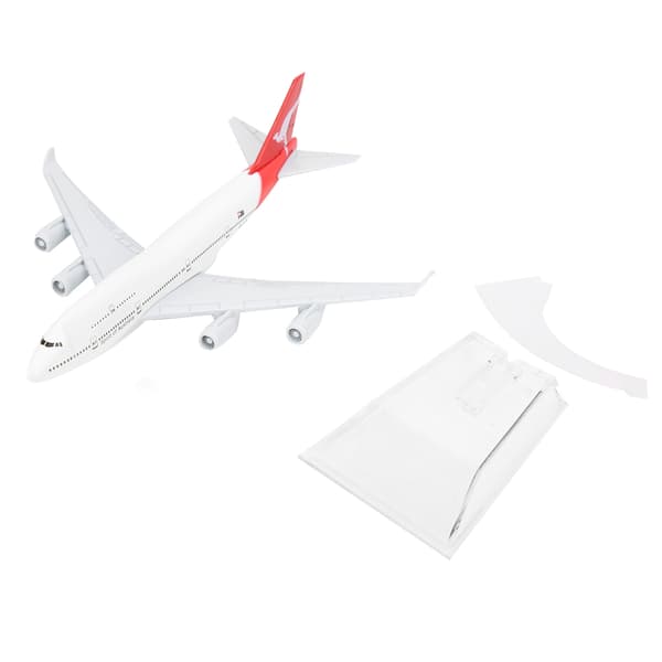 16CM Flymodel Høj Simulation Legering Flymodel Gavelegetøj til Samling AU 747