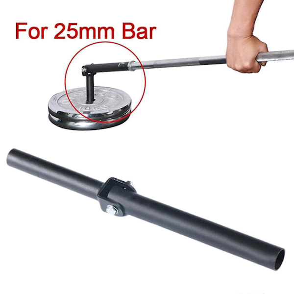 1/2/3 T Bar Row Platform Post Indsats Landmine Vægtstangstilbehør Zekai for25mmbar1Stk