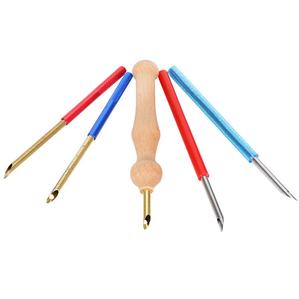 DIY Broderipenna Hantverk Stickning Sömnad Verktyg Tråd Stansa Nål Sy Tillbehör