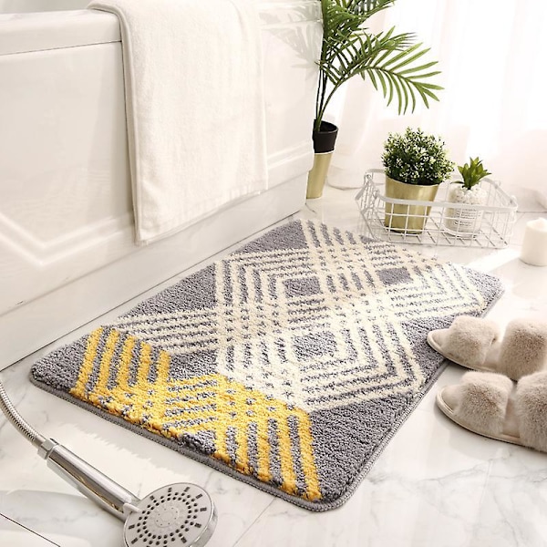 Modern Halkfri Badrumsmatta, 40 x 60 cm, Mjuk Duschmatta