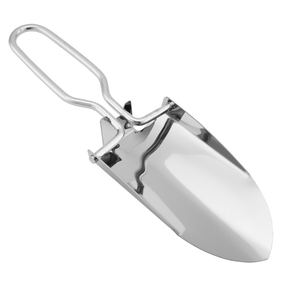 Bärbar mini hopfällbar spade Survival Spade Multifunktionell för utomhusfiskecamping