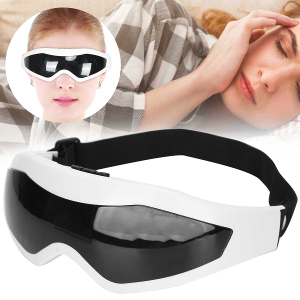 Elektrisk øjenmassager Træthedsaflastning Magnetterapi Massagebriller Vibration Øjenplejeanordning