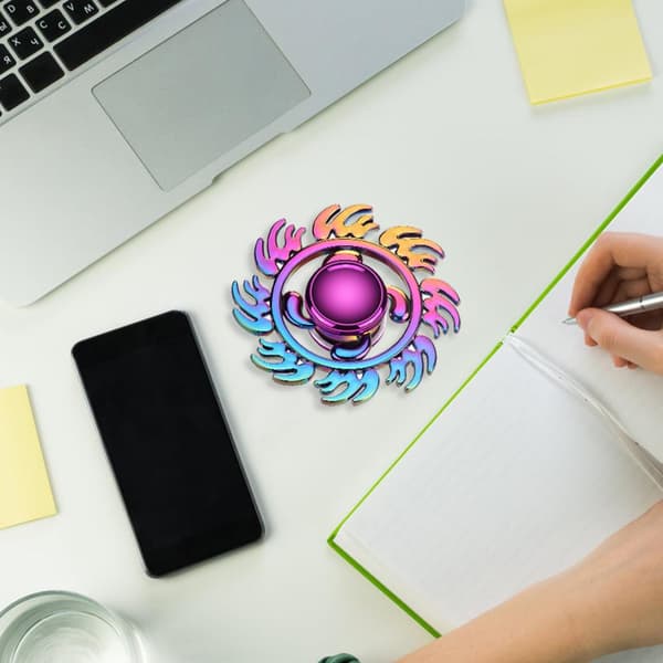 Fidget Toys Kullagerleksaker i rostfritt stål EDC ADHD Stresslindrande leksaker för vuxna barn
