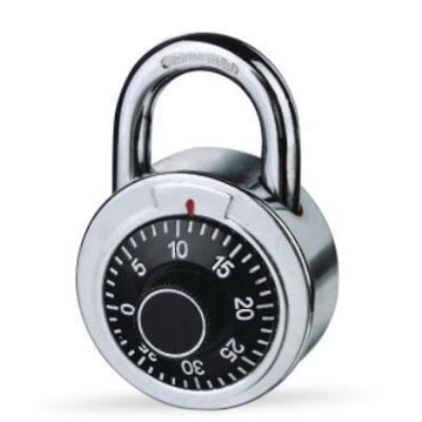 Master Lock -yhdistelmälukitus kaappiin, 1 kpl, Sekalaiset värit