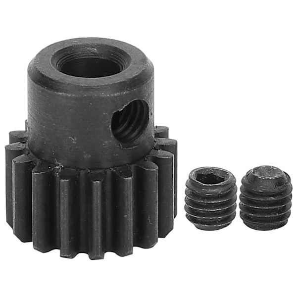 48P metalldrevsett for motor 16T, rustfritt, passer til 1/10 1/16 modell RC-bildeler