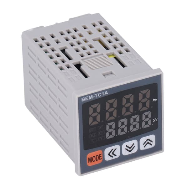 BERM PID Temperaturregulator Digital Intelligent 2 Output Termostat 48x48mm 100ACV‑240ACV