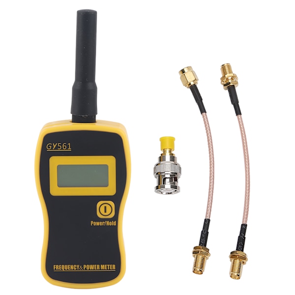 GY561 RF Digital Wattmätare och Frekvensräknare för 2-vägsradio med SMA-F-kabel