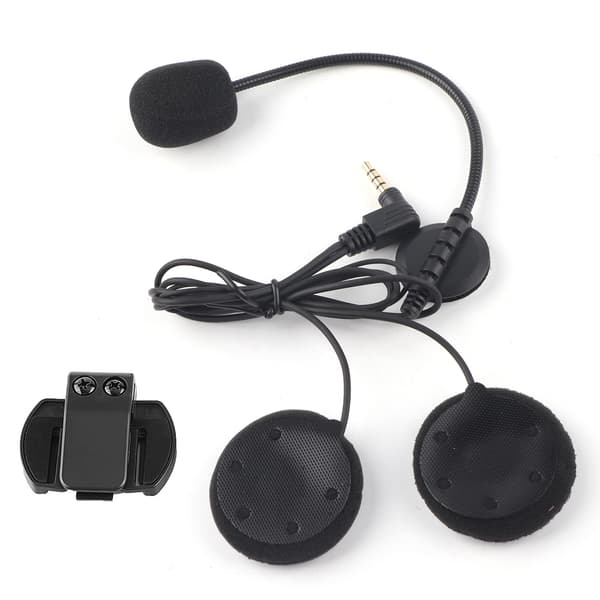 Tilbehør Bluetooth Hodesett Hodetelefon Mikrofon For V4/V6 Motorsykkelhjelm Intercom