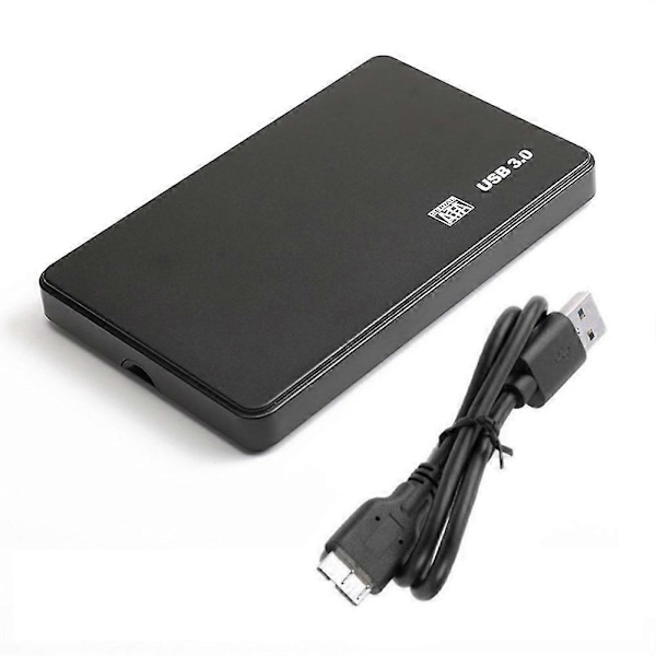 USB 3.0 HDD-kabinett 5 Gbps 2,5-tums HDD-fodral SATA Extern stängning