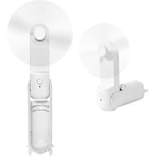 1 kpl Kannettava Tuuletin, USB Mini Käsituuletin Paristoilla, Pöytätuuletin Virtapankilla