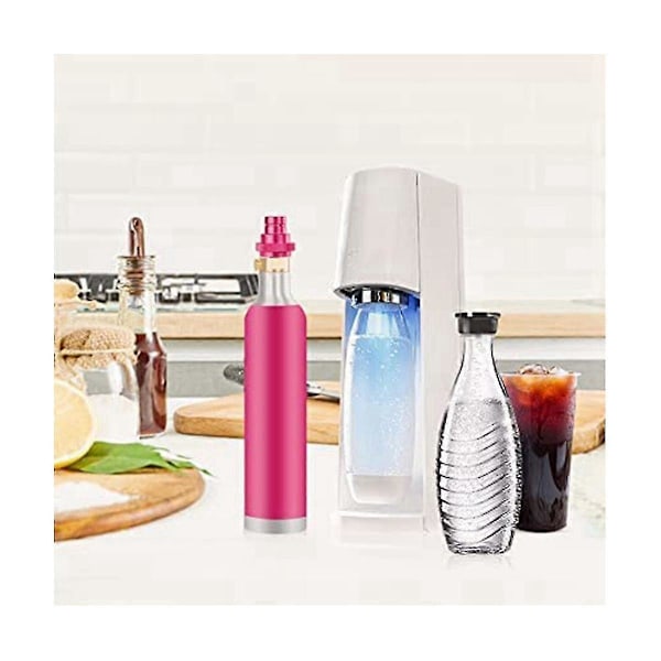 Kompatibel med Dubbel Vattenkolsyremaskin Quick Connect QC Art Terra Snabbadapter kompatibel med 425G Cylinder