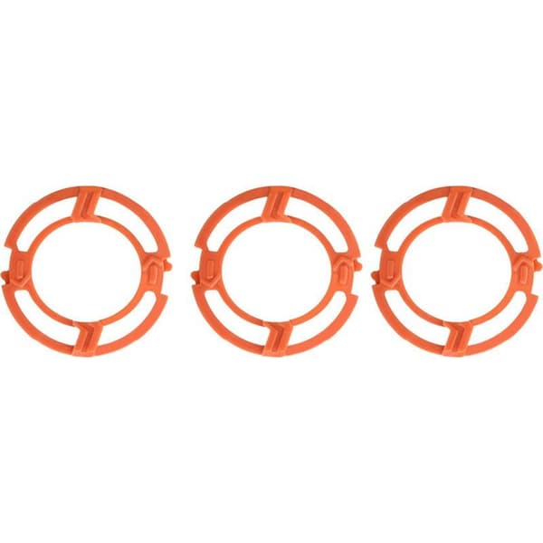 3 stk. orange klingefastholdelsesringe til 7000 9000-seriens modeller RQ12