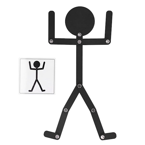 Stickman Legetøj Træning Koordination Burr Fri Sort Lind Materiale Pædagogisk Puslespil Legetøj til Over 3 År Gamle
