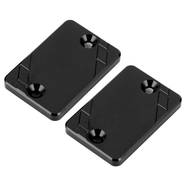 2 stk. Dæksel til bremsevæskebeholder foran og bag, passer til Honda CB300F CBR500R CB500F CB500X, sort