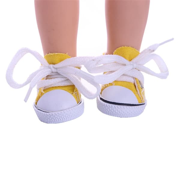 14 tommer dukke lærredssko til dukke sneakers dukke tilbehør perfekt gave til piger