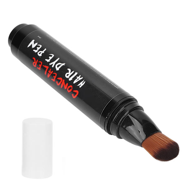 Hårfärgspenna för hårrötter, engångsanvändning, bärbar, snabb touch-up, 20ml Brun
