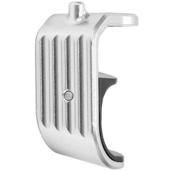 Polkupyörän E muotoinen solki alumiiniseos muovi kiillotettu kevyt design polkupyörän koukku E solki BromptonSilverille
