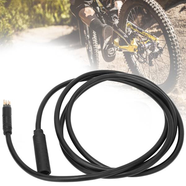 9-benet hjulmotorforlængerkabel til elektrisk cykel hun- til han-ledning E-cykeltilbehør (1,5*1600 mm)
