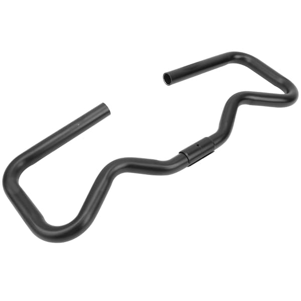 Ultralet aluminiumslegering foldbar cykelkonvertering P-styr 25,4x490mm sort