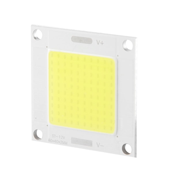 12-14V 50W COB LED integroitu siruvalopaneelin lamppu DIY-projektorin valonheittimelle (valkoinen)