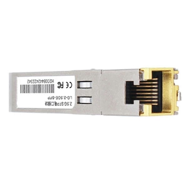 2.5G SFP Modul 2500M Optisk Port Konverter til RJ45 Ethernet Port Gigabit 1000M Transceiver Modul 100 Meters Transmission