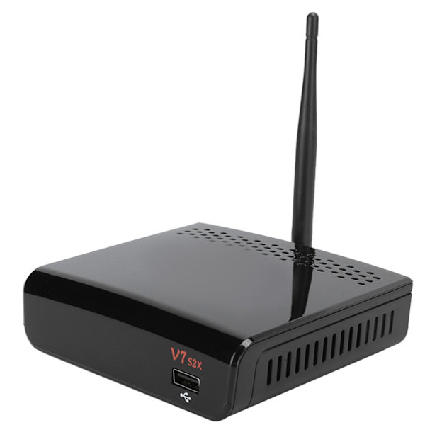 Høy kvalitet Set Top Box STB utstyr tilbehør støtte for DVBs S2/S2X 100240V(svart US)