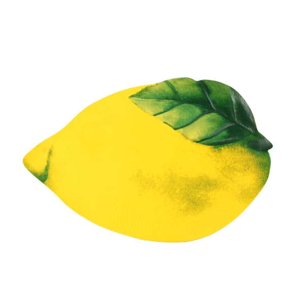 Utomhus Bröllop Bordstablett Grön Simuleringsväxt Blad Ny Simulering Citron Bordstablett Tallriksmatta