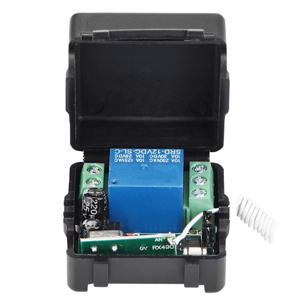 433MHz Trådløs RF Relæ Fjernbetjening Switch Modtager Sender System To fjernbetjening