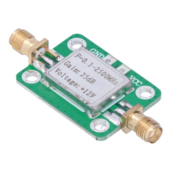 RF bredbandsförstärkare 0,12500MHz 12V 45mA 25dB High Gain Lågbrus SMAK LNA-förstärkare hona