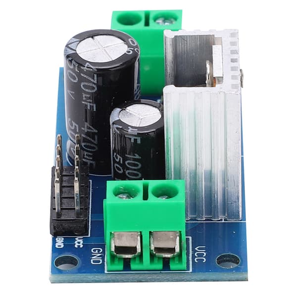 Stabiliserad strömförsörjningsmodul PCB för spänningsstabilisering 6V 1.2A L7806 LM7806