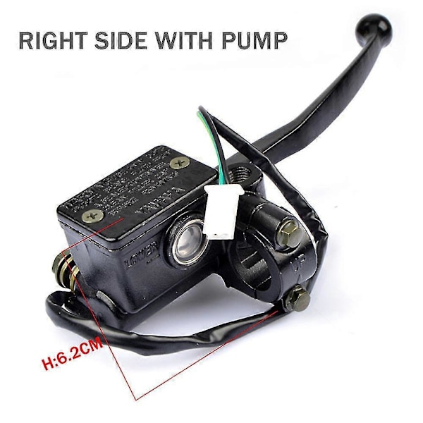 Hydraulisk pumpe sylinder foran bremse for 125cc Ybr 125 motorsykkel håndtak bremsevæske caliper master
