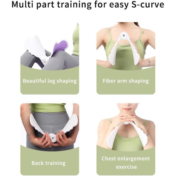 Hjemmetreningsutstyr for styrketrening for bein og glute - Thigh Master Leg Trainer og treningsapparat for hele kroppen