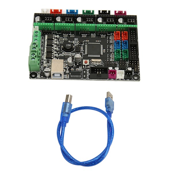 MKS GEN V1.0 bundkort 12V til 24V 3D-printer kontrolkort Kompatibel med Ramps1.4 til Marlin til A4988 til DRV8825