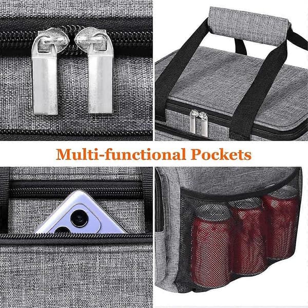 Insulated Lunch Bag for Women/Men Reusable Lunch Bag with Adjustable Shoulder Strap