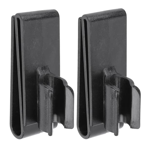 Golfkølletaskeclips Plastholder Holdbar Sort Putterclips Golftilbehør
