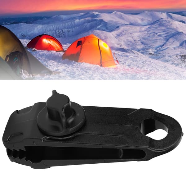 8 st Utomhus Camping Plast Tältklämma Camping Markiser Vindrep Klämma Vindsäker med Hulling
