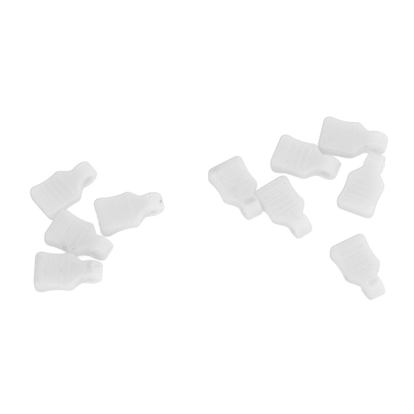 RC Body Clips Stabil Pålitlig Liten Kompakt Skydd Utbytbar Praktisk Fjärrkontroll Biltillbehör Vit