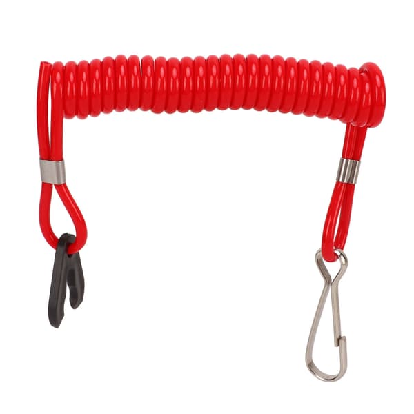 Bådmotor Stopknap Sikkerhedslås Snøre Lanyard til Udenbordsmotor Dele