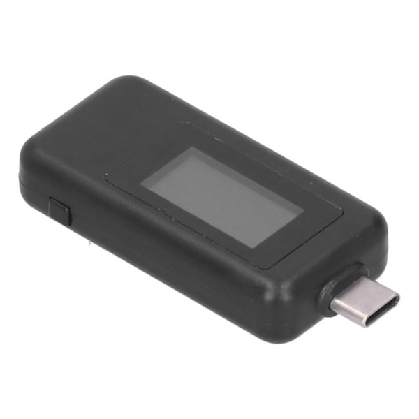 Type C USB Tester 4-30V Jännitemittari Ajoitus Ampeerimittari Virtatunnistin LCD digitaalinen näyttö
