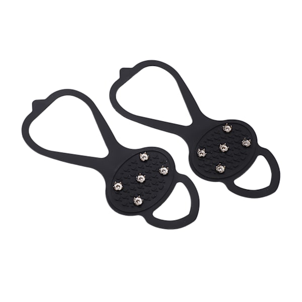 1 par 5 tenner Crampons isklo uteleie snø klatring Crampons sklisikre sko pigger XL 43-48