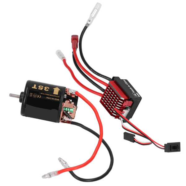 540 Børstet Motor 360A ESC med T-stik Tilbehør Passer til tamiya 1/10 RC Bil Model35T