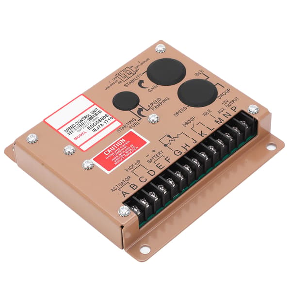 Motorvarvtalsregulator Generator Elektronisk Kontrollmodul Genset Delar ESD5500e DC 12V/24V