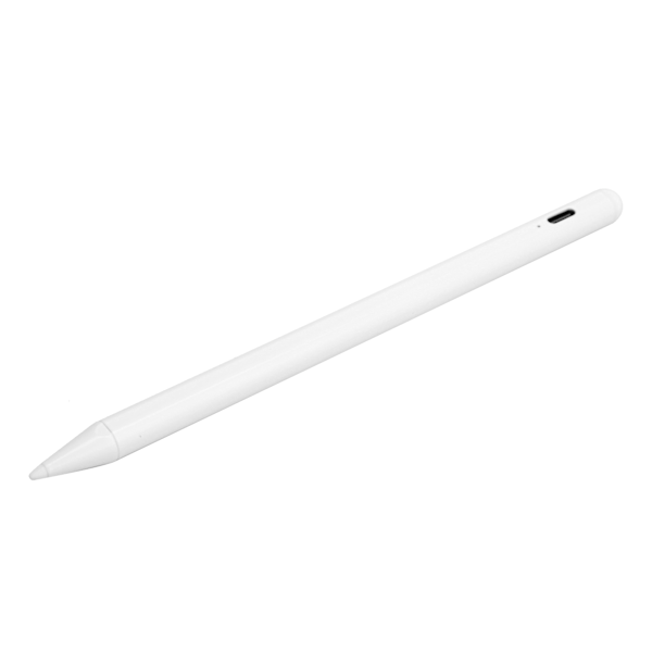 Aktiv stylus kapasitiv skjermmaling Anti-Mistouch Spiral Nib Tegnebrett Penselk10 Hvit