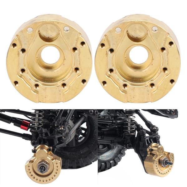 Axeldörr Växelhus Mässing T4 Motvikt Balansvikt för TRAXXAS TRX4 RC Crawler