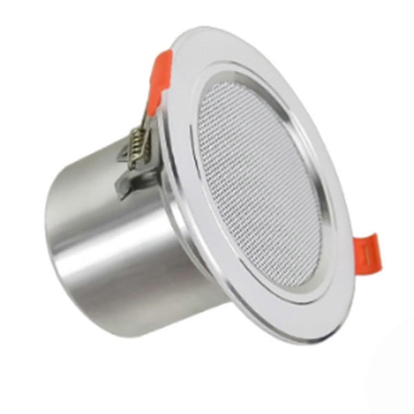 8 Ohm 10W Baderoms Tak Høyttaler Bakgrunnsmusikk System Fuktsikker Aluminium Boks Mote Innebygd Tak Høyttaler