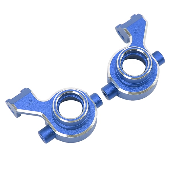 2 stk RC styrekopp i aluminiumlegering, enkel å fjerne, slitesterk, RC-bildeler for Traxxas for MAXX 2 0 for 1/10 mørkeblå
