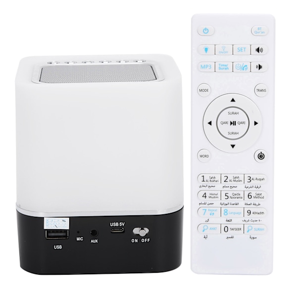 Touch Speaker Bluetooth Sound Quran Player USB Uppladdningsbar Samling Leveranser QB-303