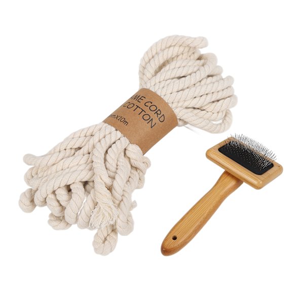Macrame Kit 8mmx10m DIY Vævning Blød Ingen Særlig Lugt Gobelin For Tilbehør Til Håndværksentusiaster